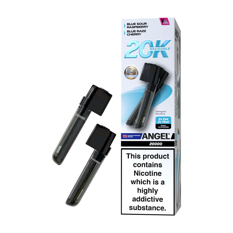 Vapes Bars Sky Blue Edition refill pack render.