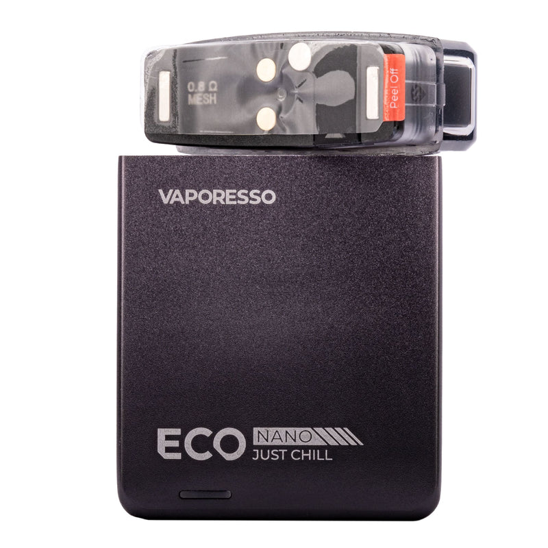 Vaporesso Eco Nano Pod Kit in Black Truffle Colour - Pod Detached Image