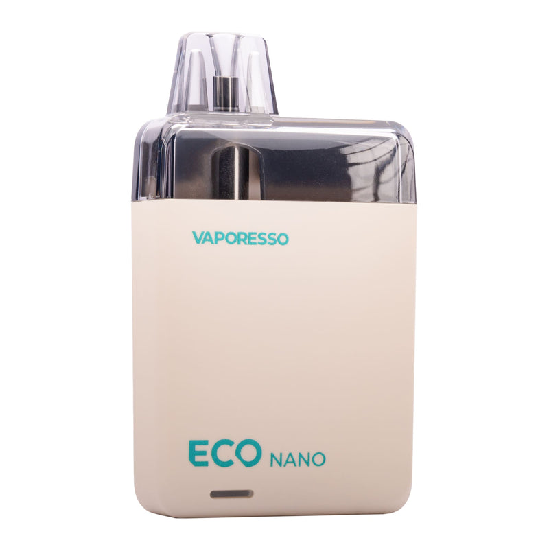 Vaporesso Eco Nano Pod Kit in Ivory White Colour - Front Image