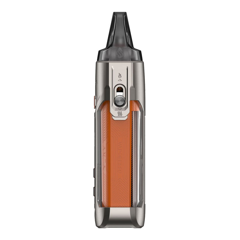 Vaporesso Luxe X Pro Vape Kit in Ultra Orange Colour - Side Image