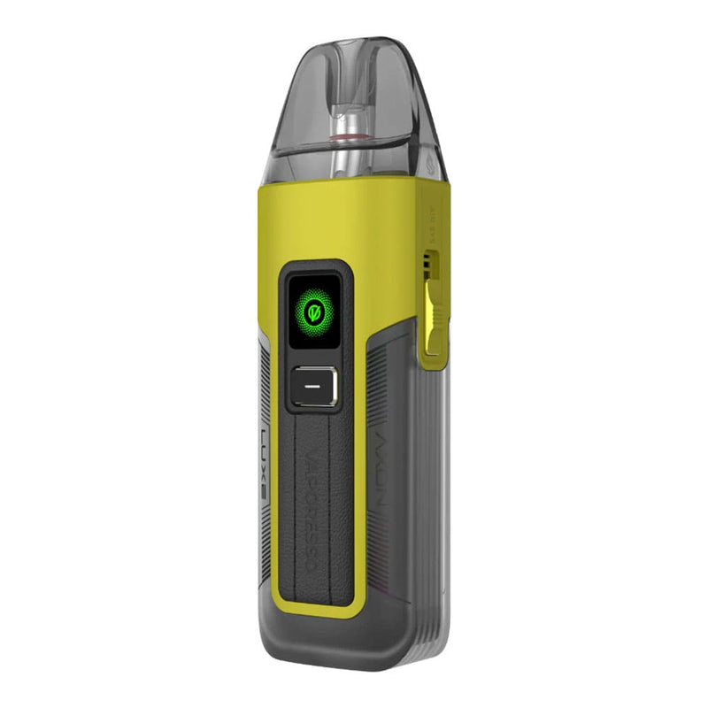 Wasp Yellow Vaporesso Luxe X2 vape kit.