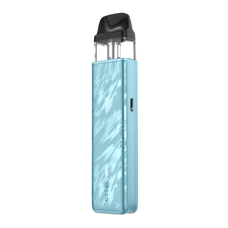 Flowing Blue Vaporesso Xros 5 Mini pod kit.