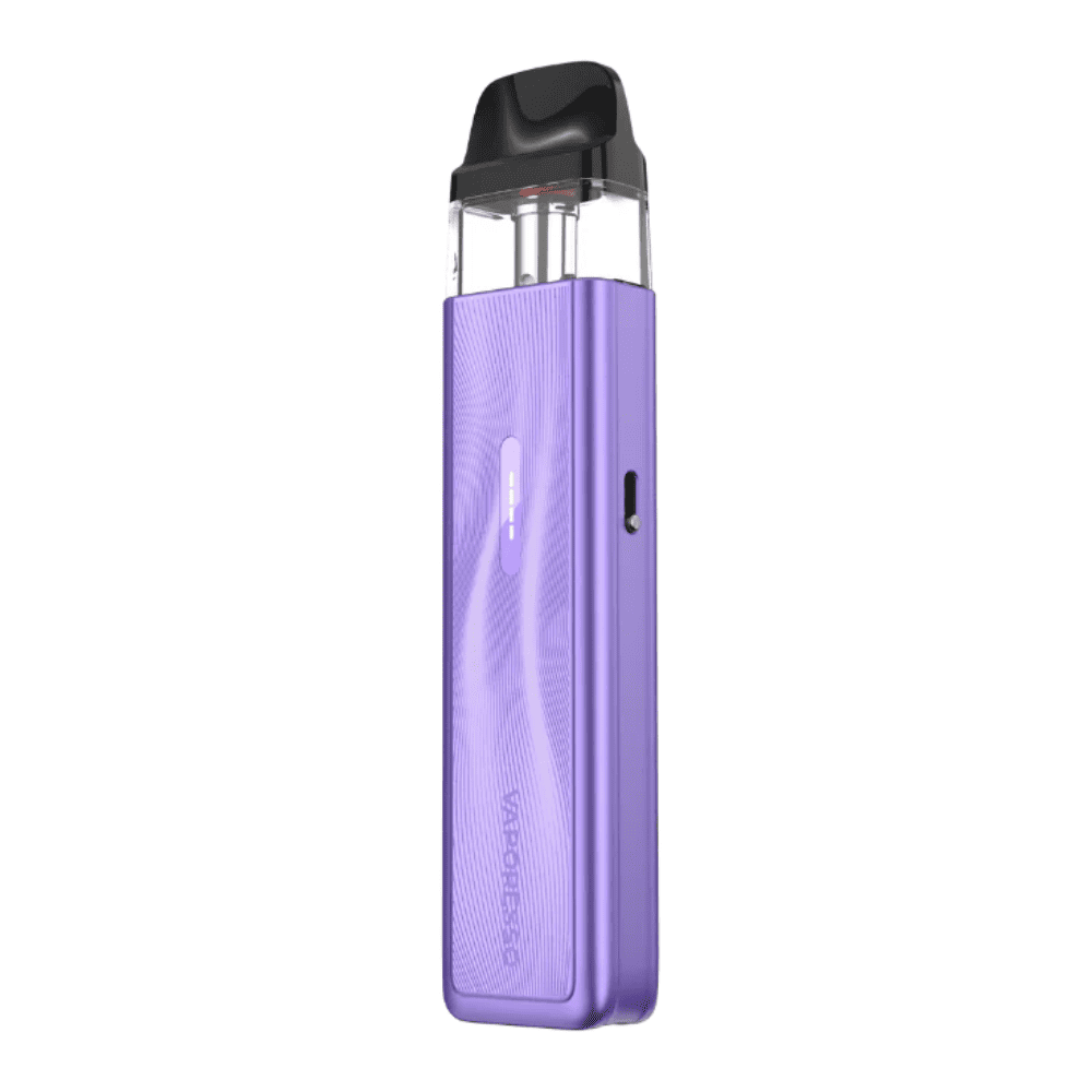 Purple Vaporesso Xros 5 Mini pod kit.