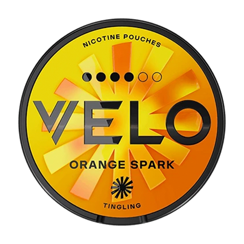 velo nicotine pouches orange spark