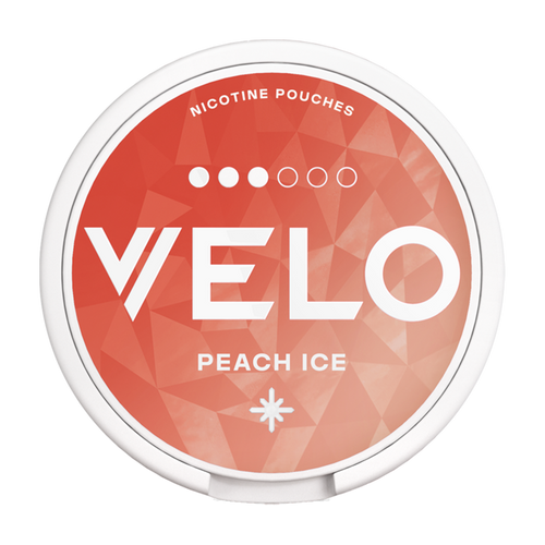 velo nicotine pouches peach ice