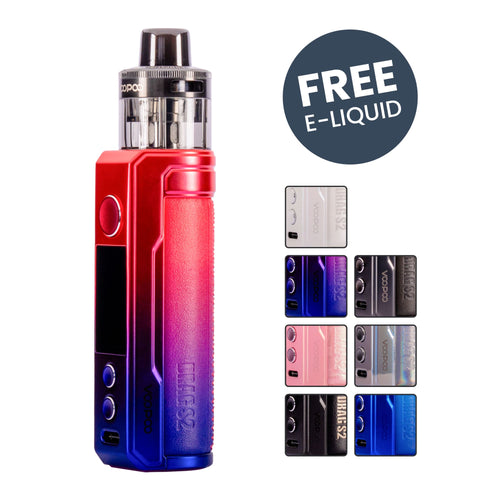 Voopoo Drag S2 Vape Kit in all Colours