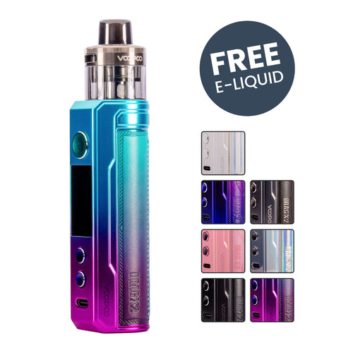 Voopoo Drag X2 Vape Kit in all Colours