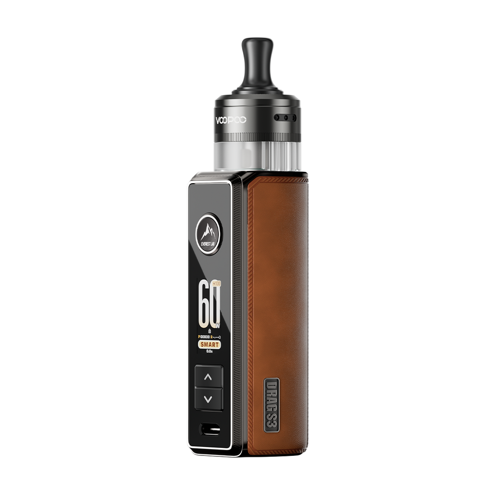 voopoo drag s3 kit brown