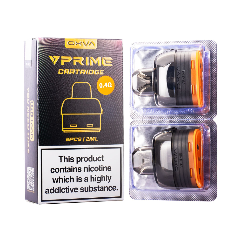 Oxva 0.4ohm VPrime replacment pods and box.