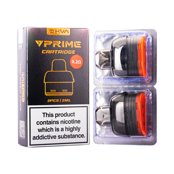 Oxva 0.2ohm VPrime replacment pods and box.