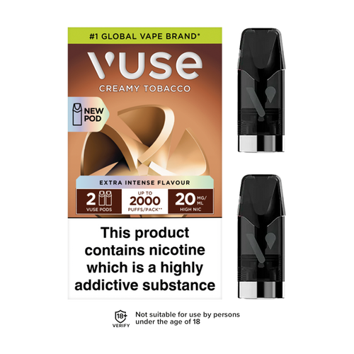 vuse extra intense pods creamy tobacco