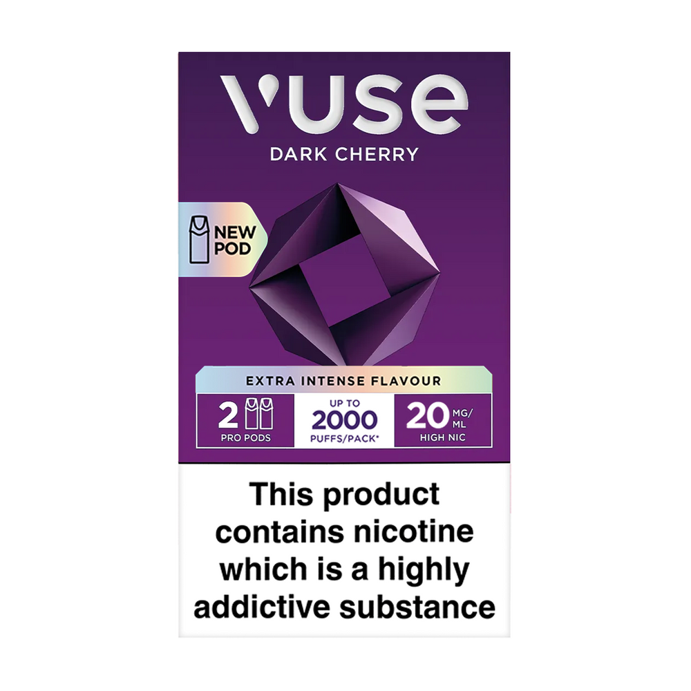 vuse pro pods dark cherry