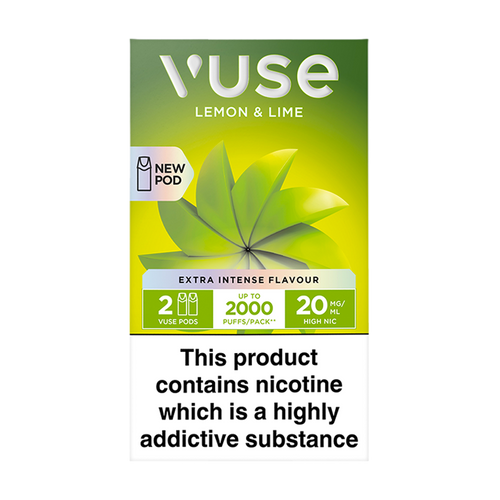 vuse pro pods lemon and lime