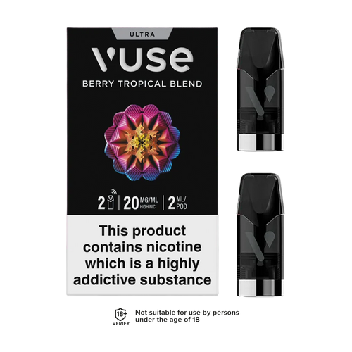 vuse ultra smart pod berry tropical blend 20mg