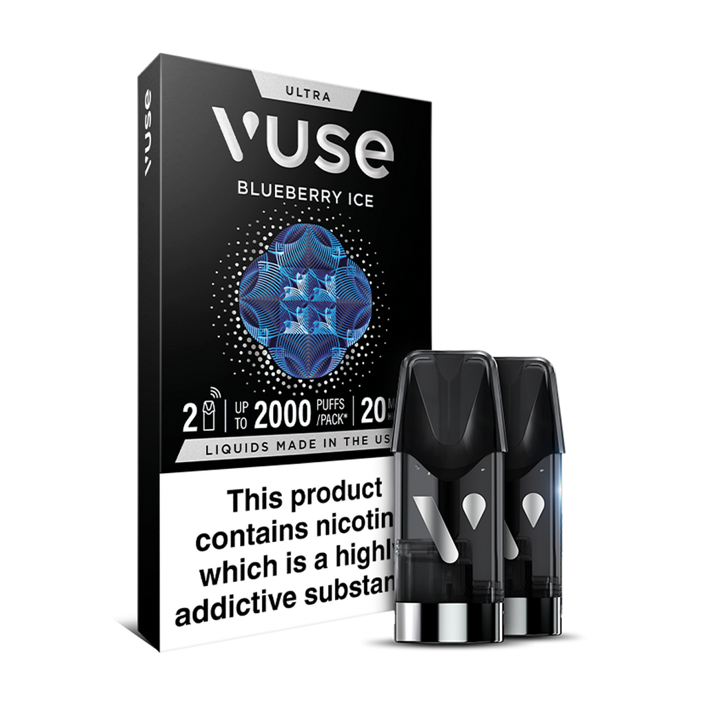 vuse pod blueberry ice Blueberry Ice Vuse Ultra Smart Pod