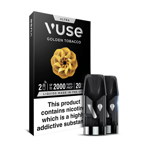 vuse ultra smart pod golden tobacco 20mg
