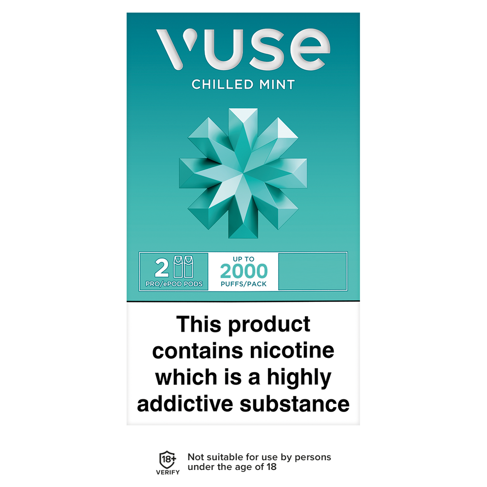 vuse vpro pods chilled mint 2000