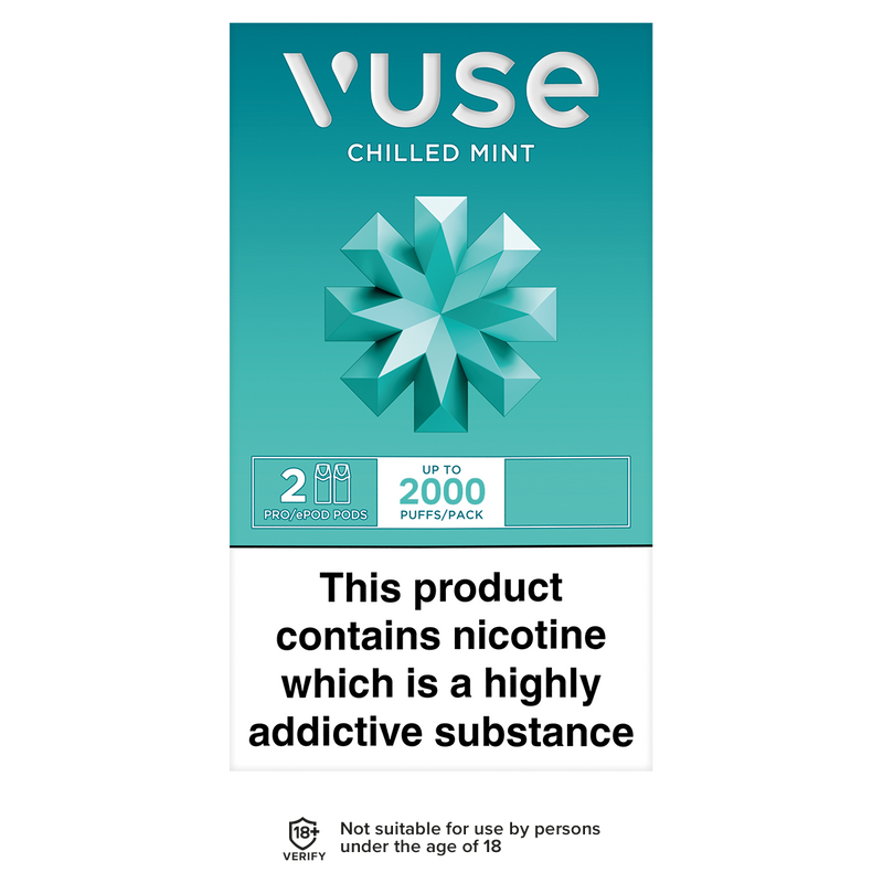 vuse vpro pods chilled mint 2000