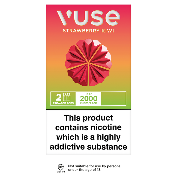 vuse vpro pods strawberry kiwi 2000