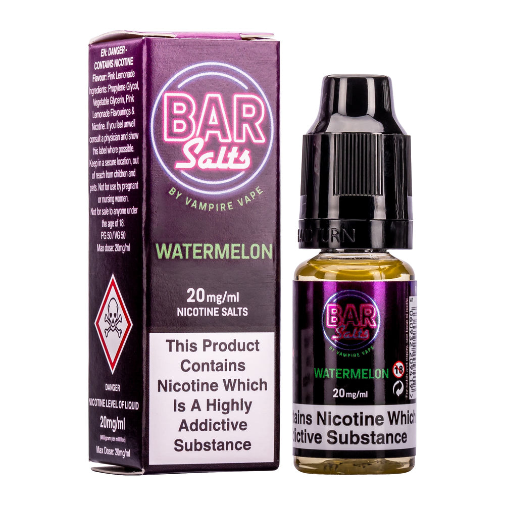 Watermelon Bar Salts by Vampire Vape Royal Flush Vape Watermelon Bar Salts by Vampire Vape Royal Flush Vape