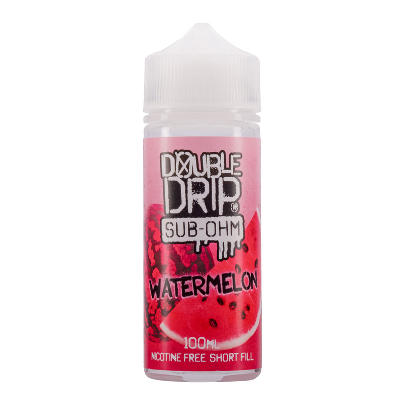 Double Drip Sub-Ohm Watermelon 100ml Shortfill E-Liquid