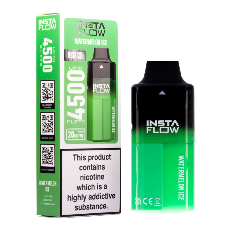 Instaflow 4500 Dispoable Vape Kit - Watermelon Ice Flavour