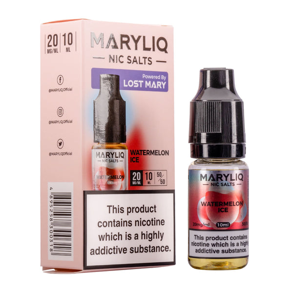 Watermelon Ice Nic Salt E-Liquid by Maryliq