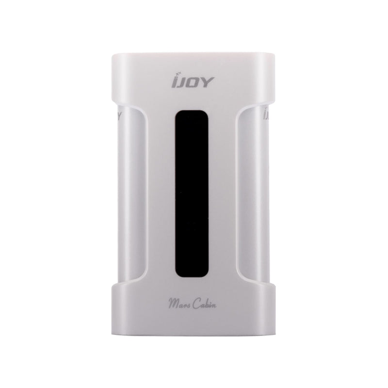 White Pearl  iJoy Mars Cabin 600 Vape Kit, Front of Device