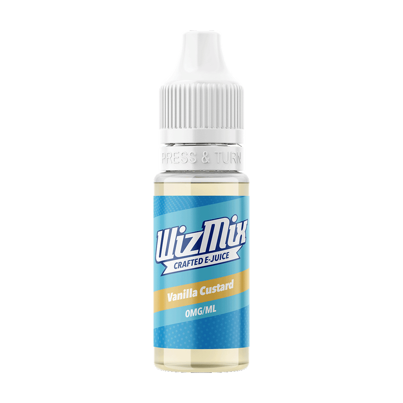 WizMix Vanilla Custard - 10ml E-Liquid