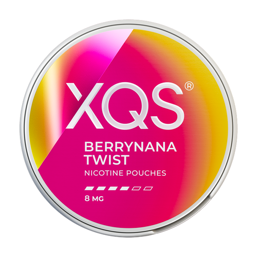 xqs nicotine pouches berrynana twist 8mg