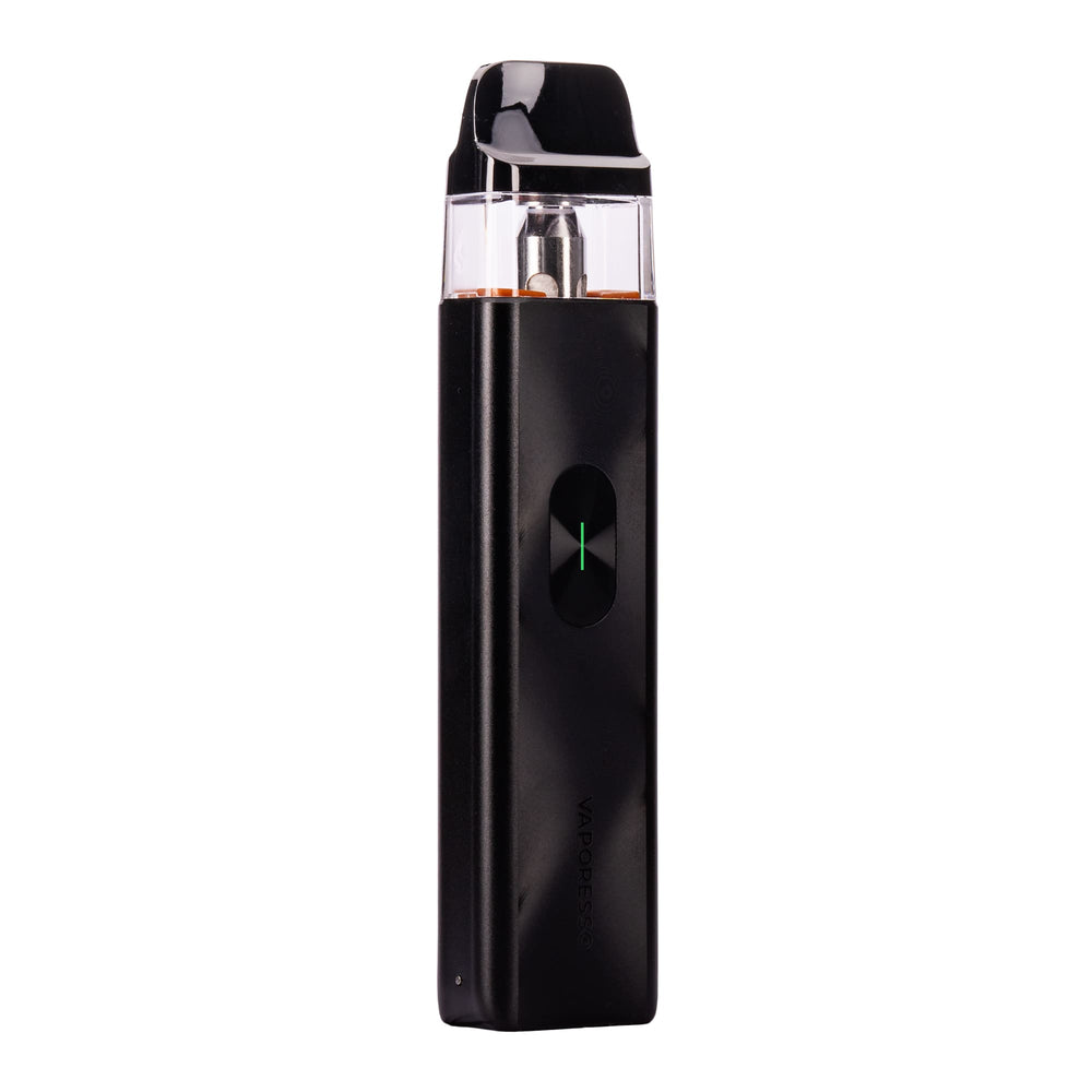 Black Vaporesso Xros 4 Mini pod vape kit.
