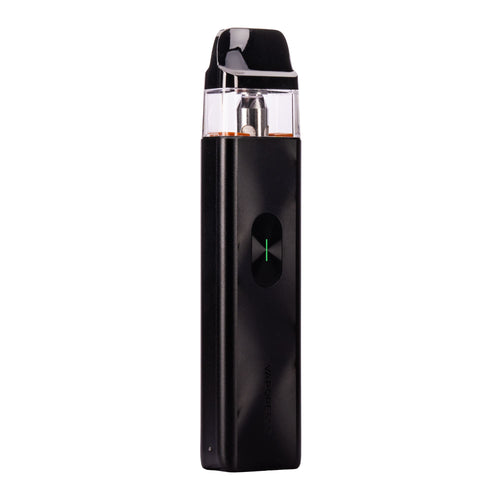 Black Vaporesso Xros 4 Mini pod vape kit.