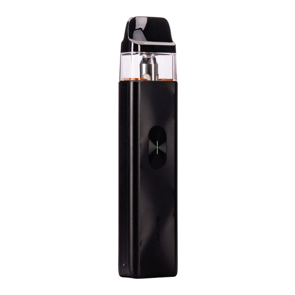 Black Vaporesso Xros 4 Mini pod vape kit.