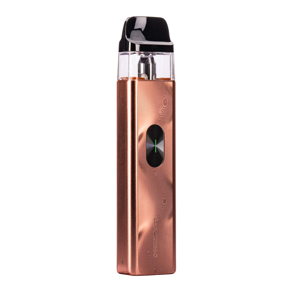 Champagne Gold Vaporesso Xros 4 Mini pod vape kit.