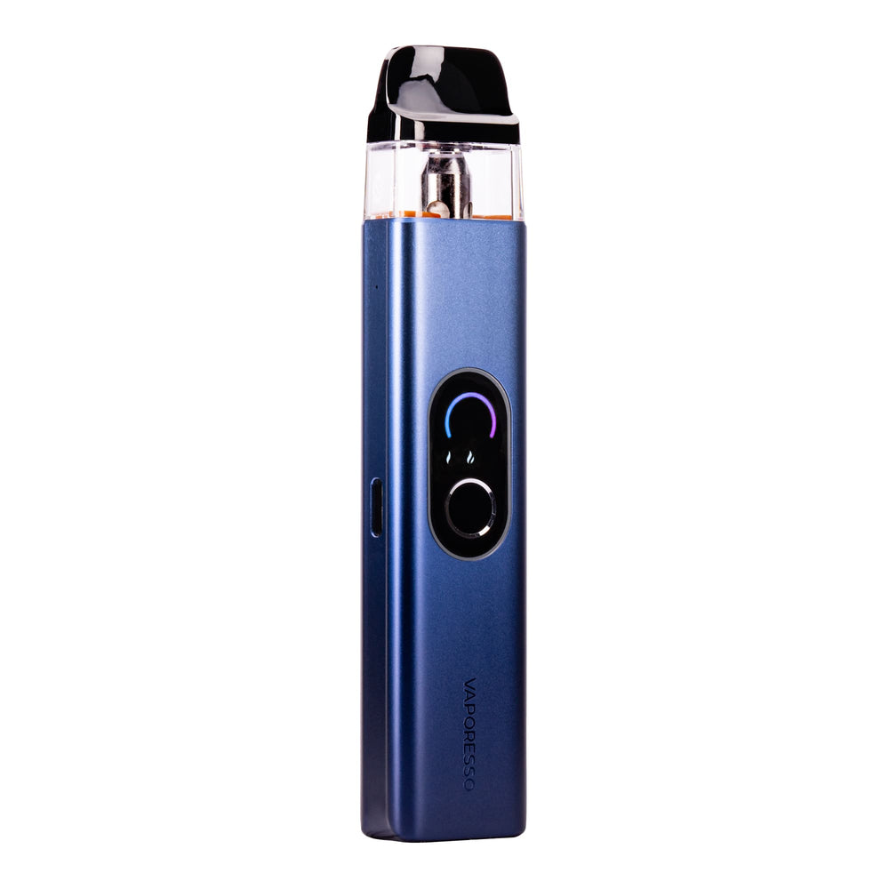 Blue Vaporesso Xros 4 pod vape kit.
