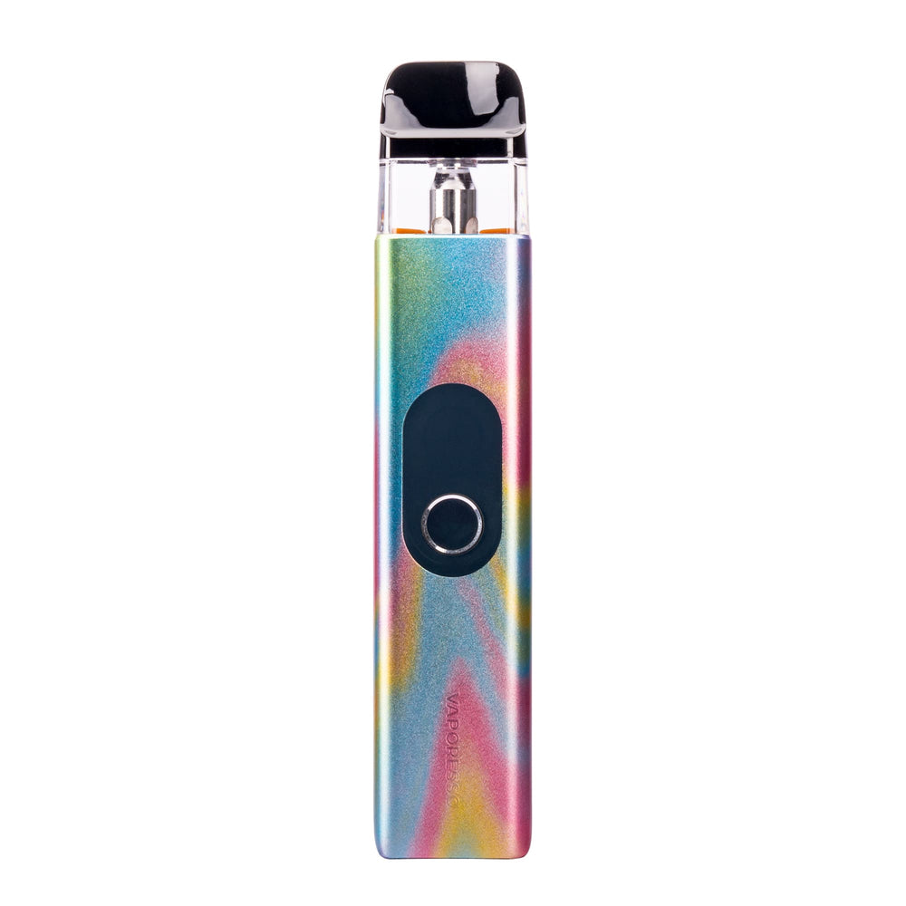 Front image of Vaporesso Xros 4 vape kit.