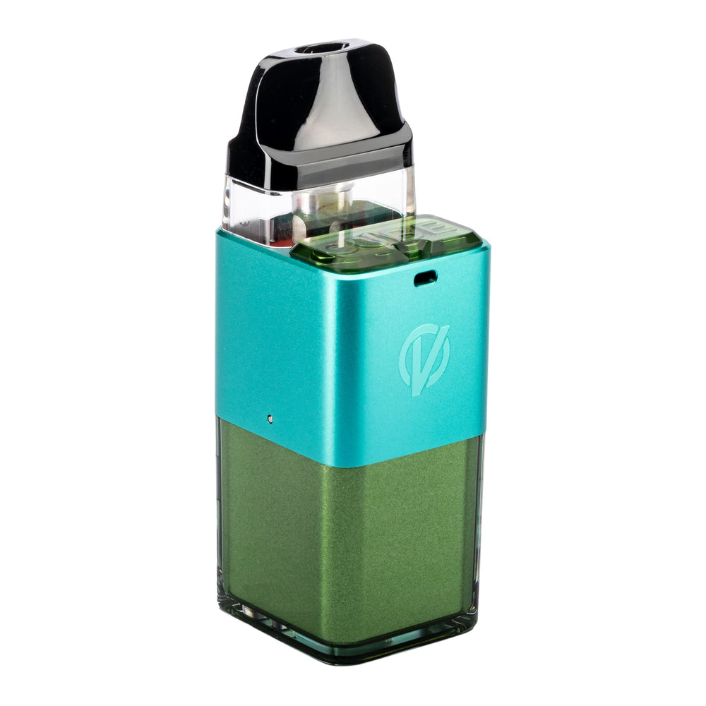 Forest Green Vaporesso Xros Cube Back Angled Image.