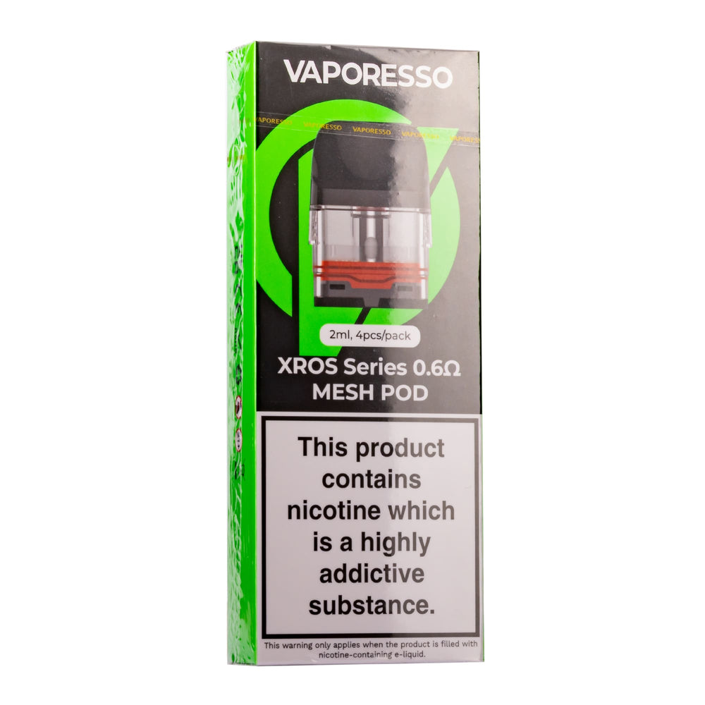 Vaporesso Xros 0.6ohm mesh pods.