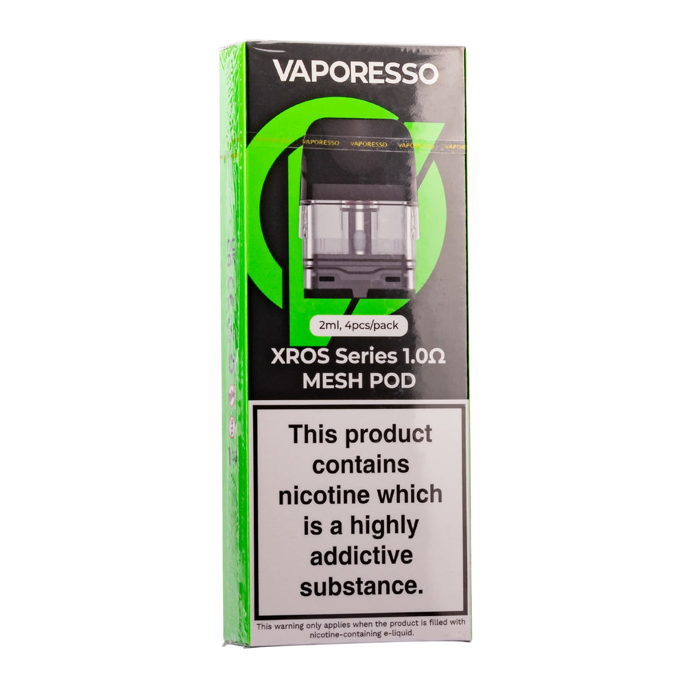 Vaporesso Xros 1.0ohm mesh pods.