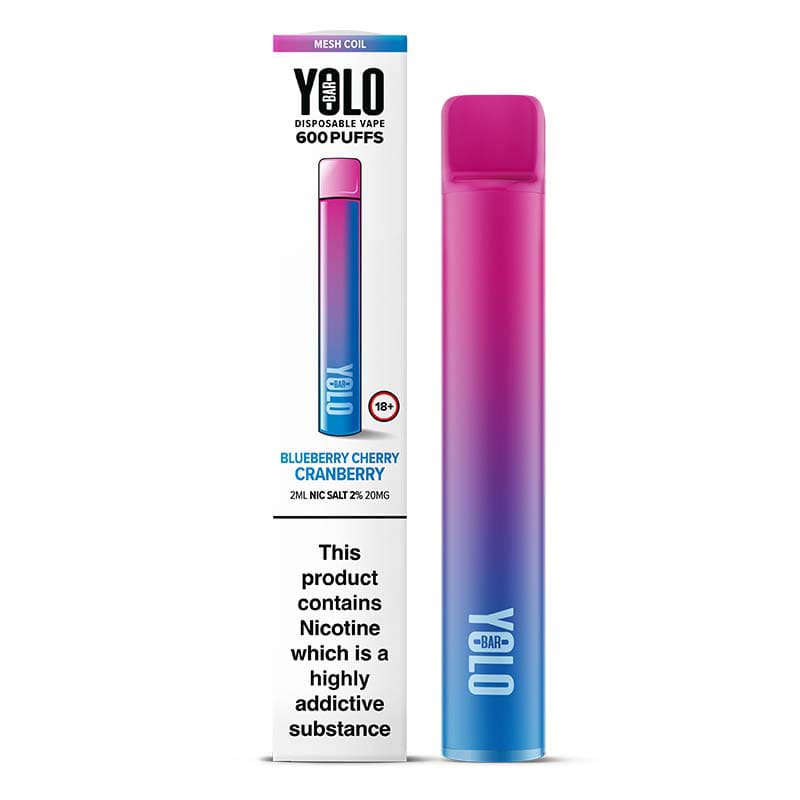 YOLO Mesh M600 Disposable Vape Bar