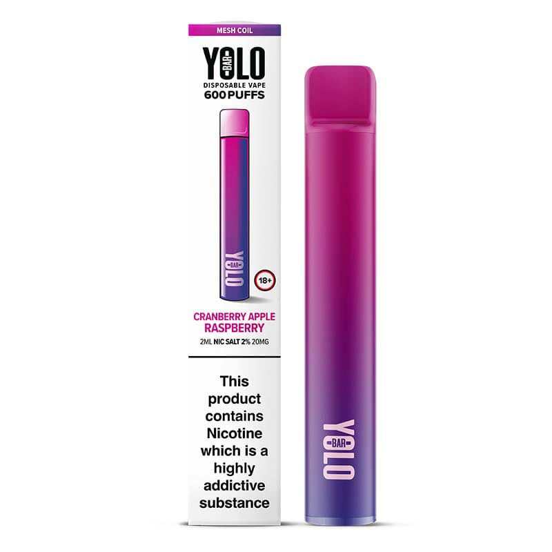 YOLO Mesh M600 Disposable Vape Bar