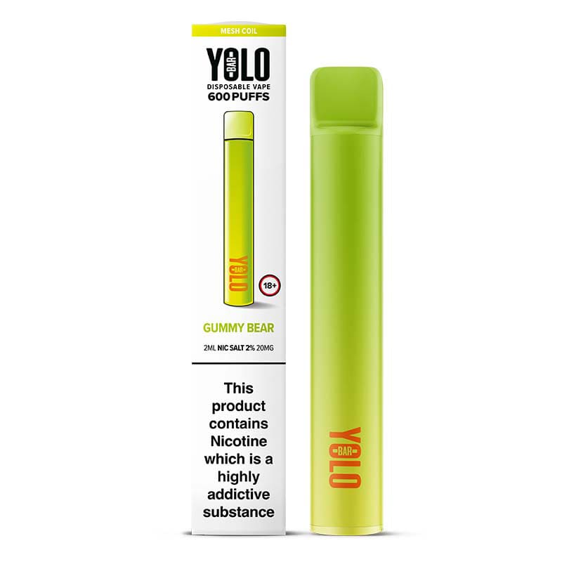 YOLO Mesh M600 Disposable Vape Bar