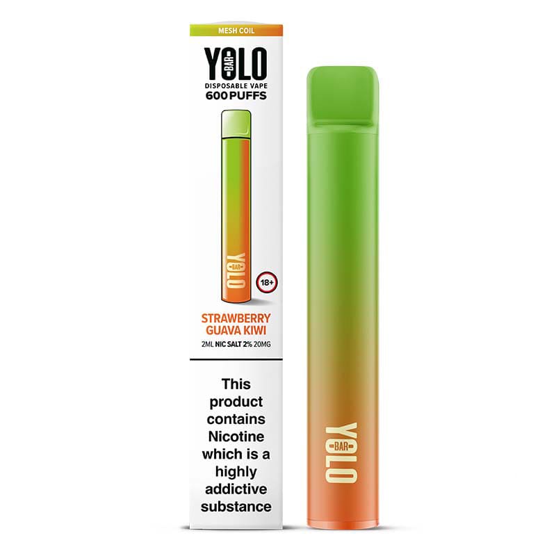 YOLO Mesh M600 Disposable Vape Bar