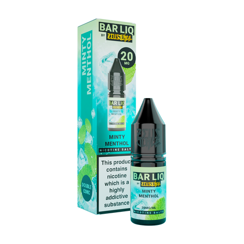 zeus juice barliq minty menthol 20mg 10ml nicotine salts