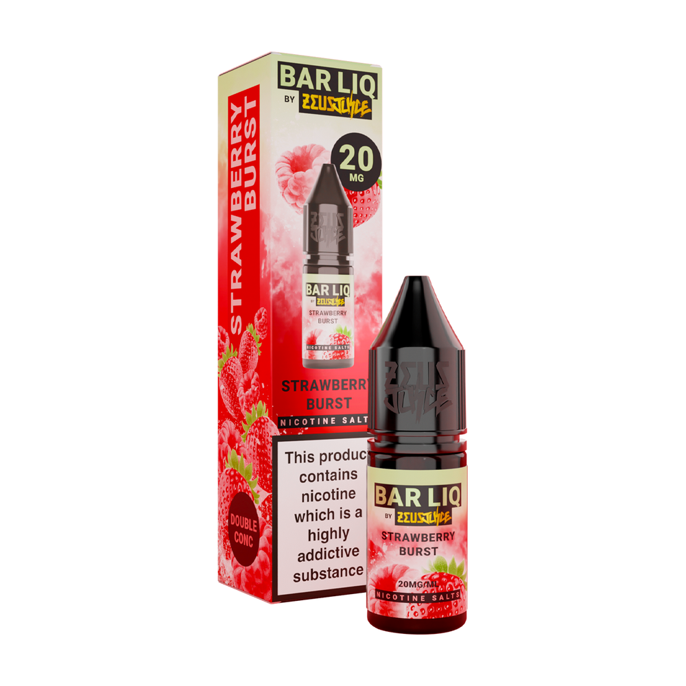 zeus juice barliq strawberry burst 20mg 10ml nicotine salts