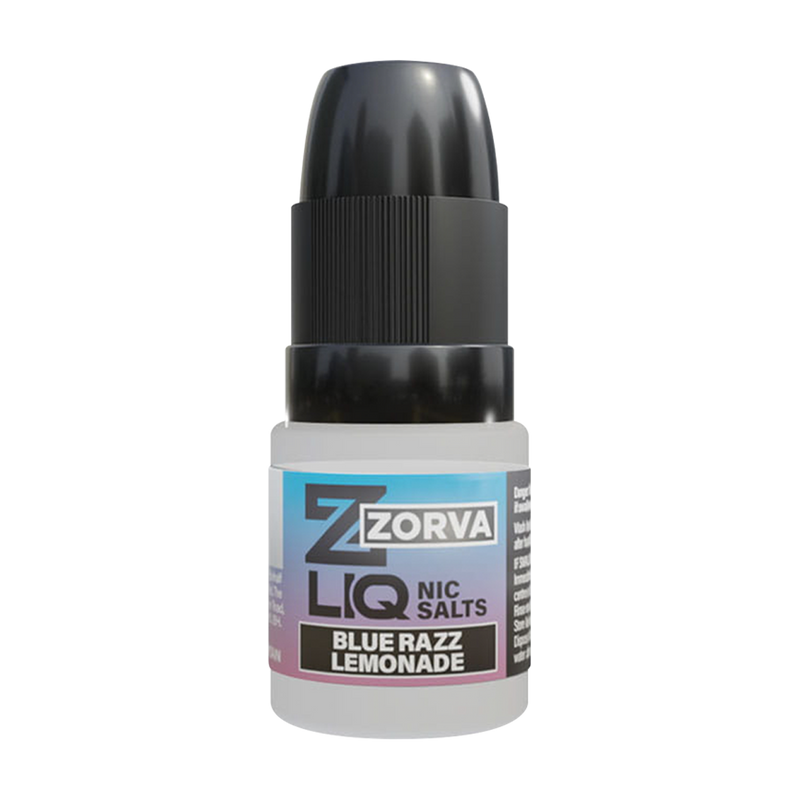 zorva liq nic salts blue razz lemonade