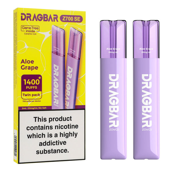 Dragbar Z700 SE Disposable (2 Pack) by ZoVoo