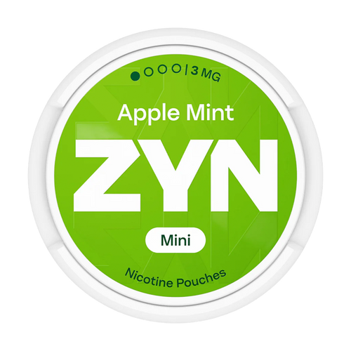 zyn nicotine pouches apple mint mini 3mg