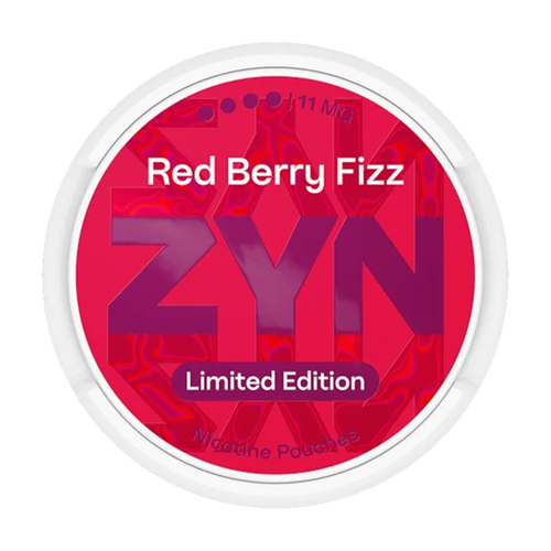 zyn nicotine pouches red berry fizz 11mg