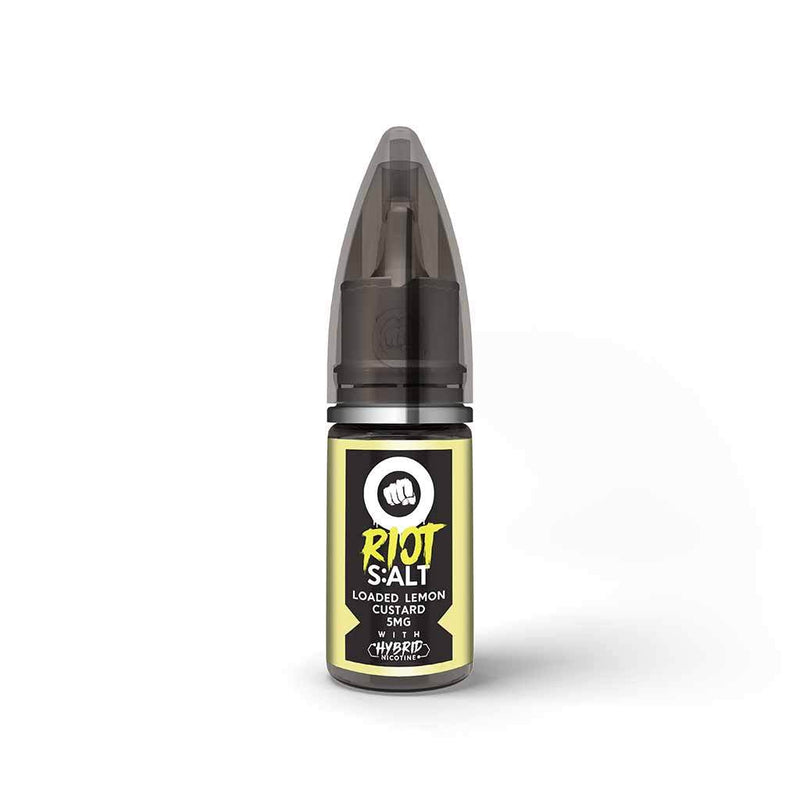 Loaded Lemon Custard Hybrid Salt E-Liquid by Riot Squad